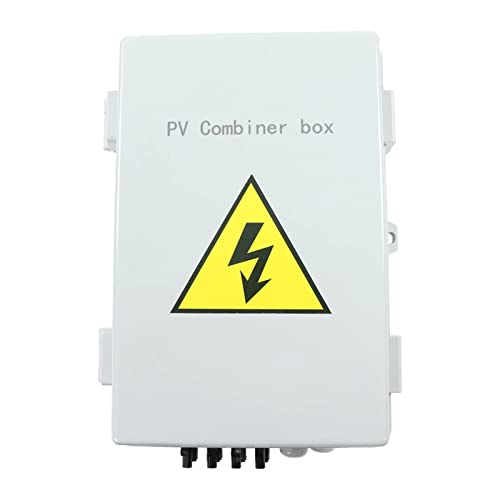 MasYosh 4 String PV Combiner Box IP67 Wasserdicht 40 Ka 4 in 1 Aus -Photovoltaik -Kombinierkasten mit 63A -Leistungsschalter von MasYosh