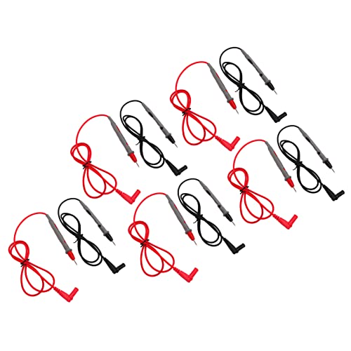 MasYosh 5pcs/Set 1000V 10A Multi -Meter -Sondendraht -Stift -Anti -Oxidation -Amperemeter -Testkabel Rot Schwarz MasYosh 5pcs/Set 1000V 10A Multi -Meter -Sondendraht -Stift -Anti -Oxidation -Amperemeter -Testkabel Rot Schwarz von MasYosh
