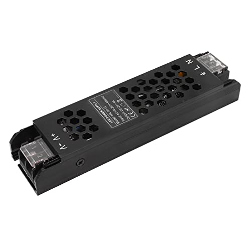 MasYosh 60 -W -LED -Fahrerleistung, Aluminiumlegierung Konstanter Spannungstransformator mit PWM -Modulation, für Light Box Billboard Industrial Control Lighting Equipment (DC12V) von MasYosh