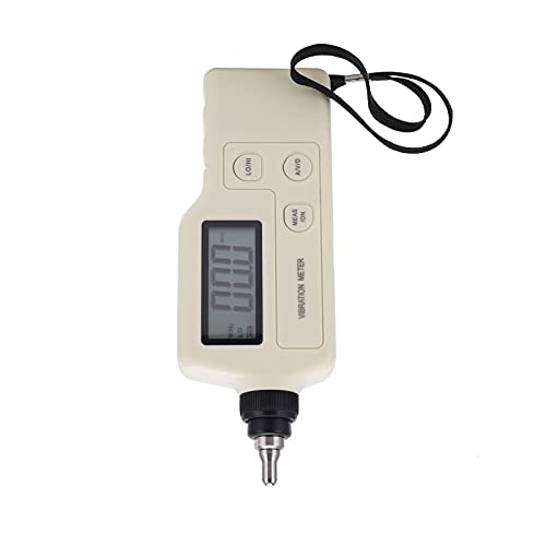 MasYosh 63A Mechanische Schwingungsmesser LCD -Fehlerbehebung Multifunktional Tragbarer Hochschulvibrationsmessgerät von MasYosh