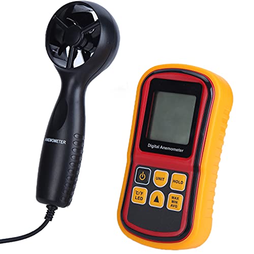 MasYosh 8901 LCD Tragbarer Anemometer Hoher Genauigkeit Digital Getrennt Typ Industrial Windgeschwindigkeitsmesser von MasYosh