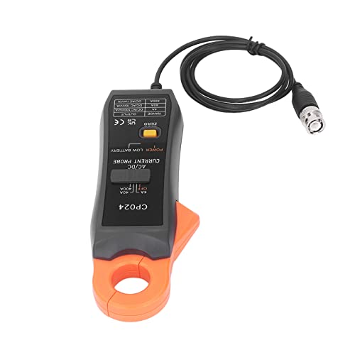 MasYosh AC DC -Stromklemme 4 Bis 400A Maximal 23 Mm Kieferklemmestromsonde mit BNC -Grenzfläche für Oszilloskop von MasYosh