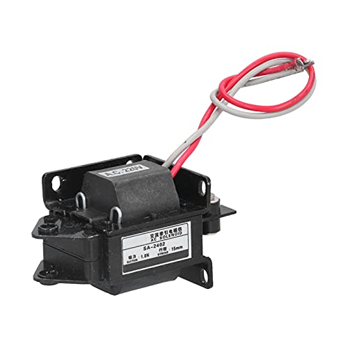 MasYosh AC -Magnet -Elektromagnet, 2402 Push Pull Electric Magnet 50 60 Hz mit Vertikalen Horizontalen Montagelöcher für Mechanische Geräteautomatisierungssysteme von MasYosh