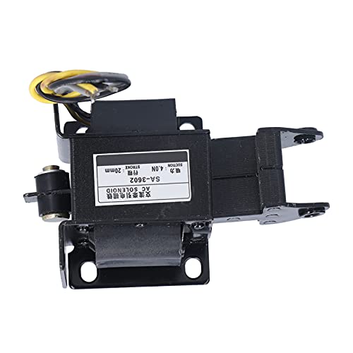 MasYosh AC -Magnet -Elektromagnet, 3602 Push Pull Electric Magnet 50 Hz 60 Hz mit Kolbenstruktur und Siliziumstahl Zur Fernbedienung der Mechanischen Geräte von MasYosh
