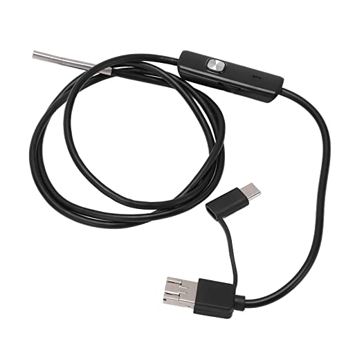 MasYosh AN100-3.9 3,9 Mm Endoskop High -Definition -Inspektion Kamera Pipeline Mobile LED BoresScope für die Autoindustrie (Weicher Draht 2m) von MasYosh