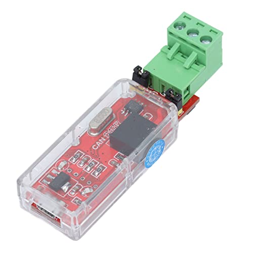 MasYosh Can Bus Analyzer, USB -Adapter mit 1 Kanal 2500 -V -Isolation, Unterstützung von Can2.0A 2.0b J1939 Protokoll für die Neue Energy Rail Transit der Automobilkalibrierung von MasYosh