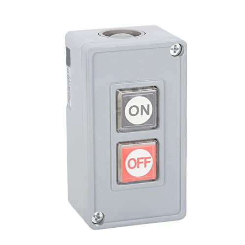 MasYosh Commercial Garagentor -Türöffner Druckknopfschalter, 2 Positionsregelung mit Messing -Leitsteilen für Stromverteilungsschränke CNC Dreher 250 VAC MasYosh Commercial Garagentor -Türöffner Druckknopfschalter, 2 Positionsregelung mit Messing -Leitsteilen für Stromverteilungsschränke CNC Dreher 250 VAC von MasYosh