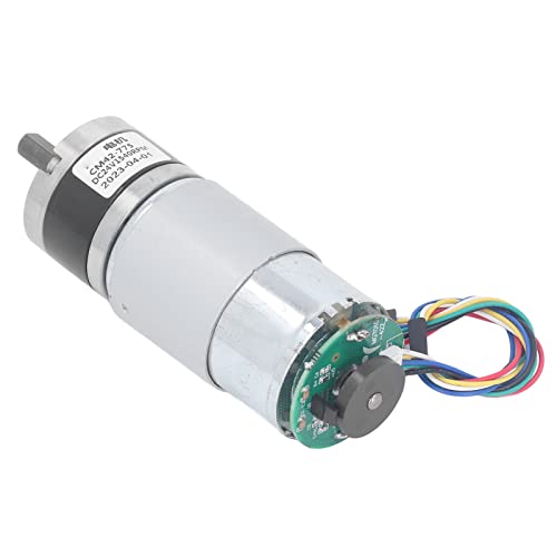 MasYosh DC Planetary Getriebemotor, Hoher Drehmomentdrehzahlreduzierer Mini -Generator 24 V 1540 U/Min CW CCW mit Kupferdrahtrotor und D -Lager für Intelligente Roboter -Kameras von MasYosh