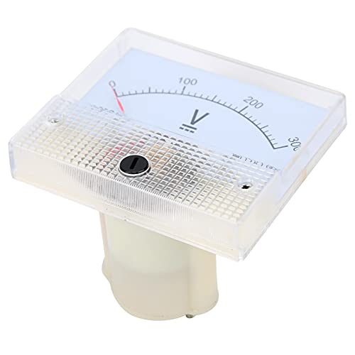 MasYosh DC -Zeiger -Voltmeter, 85C1 DC 0 300V Hochgenauigkeitsmessungsinstrument mit Klarem Skala Red Zeiger, für Spannungsstabilisator -Stromverteilungsschrank -Testbank von MasYosh