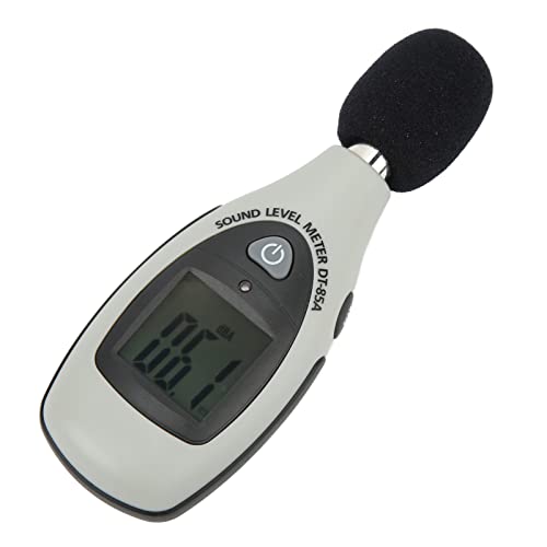 MasYosh DT -85A Klangpegel Tester 4 -Ziffer LCD -Hintergrundbeleuchtungsmesser für Outdoor 40-130 DB von MasYosh
