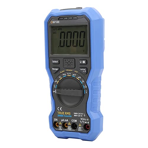MasYosh Digital Multimeter, 19999 Zählt Auto -Ranging True RMS Multimeter mit -Daten Halten Sie die Taschenlampe für Elektronische Schaltungstests Automobilwartung von MasYosh