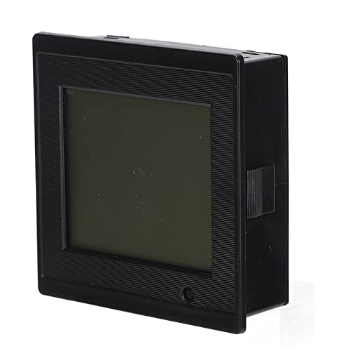 MasYosh Digital Voltmeter Amperemeter, LCD-Display-DC-Stromspannungsstrommessgerät mit Hintergrundalarmfunktion für die Messung von 6-200V 20A Impedanzstromverbrauch von MasYosh