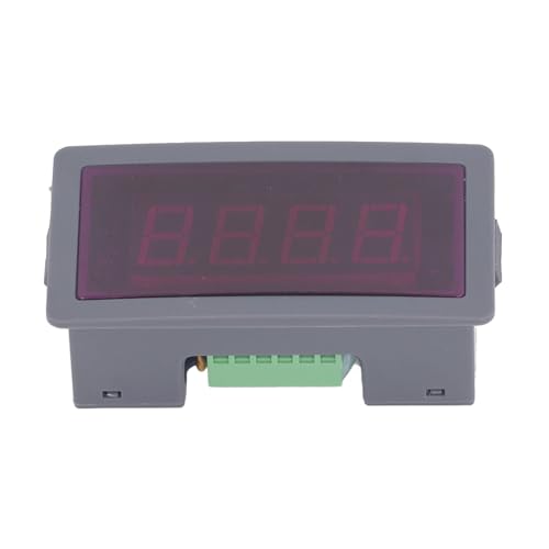 MasYosh Digitaler Drehzahl Messer 1-50000 U/min 4-stellige LED-Anzeige Hochpräziser Drehzahl Messer DC9-30V von MasYosh