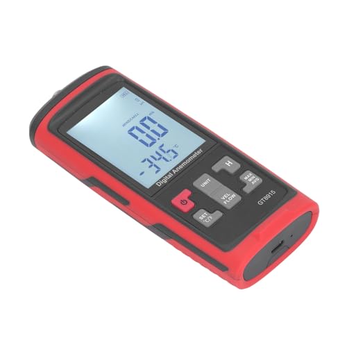 MasYosh Digitales Anemometer mit Ausziehbarem Sensor Windgeschwindigkeitsmesser CFM Luftströmungsgeschwindigkeitsmessgerät für HLK -Schießdrohne Segelboot MasYosh Digitales Anemometer mit Ausziehbarem Sensor Windgeschwindigkeitsmesser CFM Luftströmungsgeschwindigkeitsmessgerät für HLK -Schießdrohne Segelboot von MasYosh
