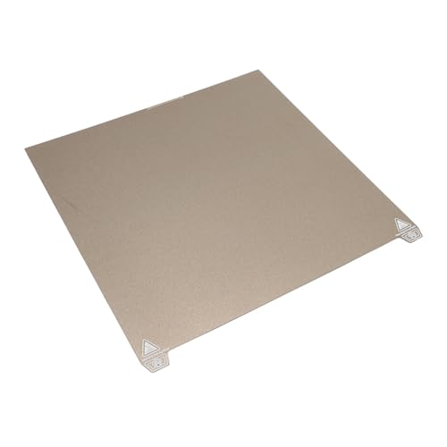 MasYosh Doppelseitiges Druckbett, Peipulverbeschichtung Mattes Textur und Glänzender Film für K2 Plus -Drucker 370x370mm, mit Starker Haftung für PLA ABS TPU PETG Nylon MasYosh Doppelseitiges Druckbett, Peipulverbeschichtung Mattes Textur und Glänzender Film für K2 Plus -Drucker 370x370mm, mit Starker Haftung für PLA ABS TPU PETG Nylon von MasYosh