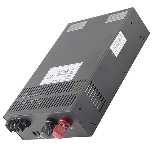 MasYosh Einstellbarer Schaltnetz -Versorgung Schockdicht Gute Isolierung DC Netzteil für LED -Automatisierung 220 V 2500W (24 V) von MasYosh