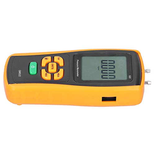 MasYosh GM522 Digitaler Differenz Druck, Tragbarer Luftdruck Messer mit USB-Schnitts Telle für Lüfter, Gebläse, Filter Messung von MasYosh