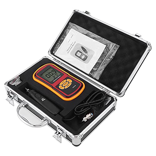 MasYosh GM63B -Schwingungsmessgerät, Tragbarer Handheld -Schwingungsmesser mit Piezoelektrischem Keramiksensor für die Messung der Geschwindigkeitsbeschleunigung von MasYosh