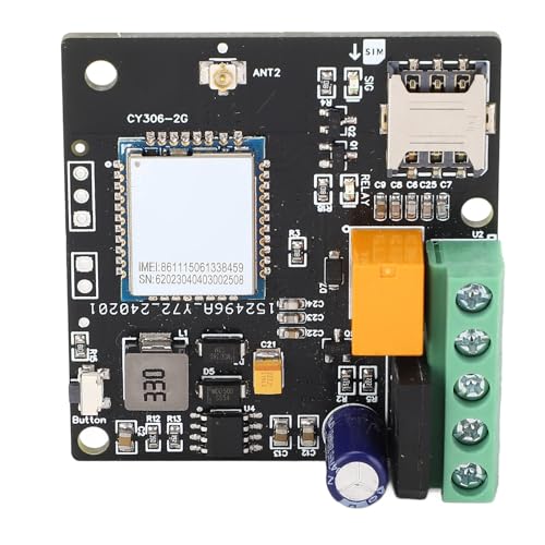 MasYosh GSM Gate Opener Relay Switch Call SMS App Fernbedienung GSM 2G Türzugriffsschalter AC DC 9‑ 36V von MasYosh