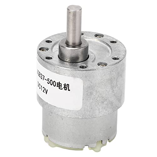 MasYosh Getriebe Motor Selbstverriegelung mit Hoher Torsionsgeschwindigkeitsreduzierung Elektromotor DC12V (50 U/min) von MasYosh