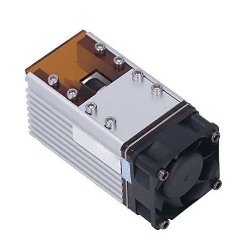 MasYosh Gravur Modul, 5,5-W-Laserkopf mit Optischer Leistung, Luft-Assist-Kit, für Holz-Acryl-Edelstahl-Gravur, Kompatibel mit 3D-Druckern CNC-Router von MasYosh