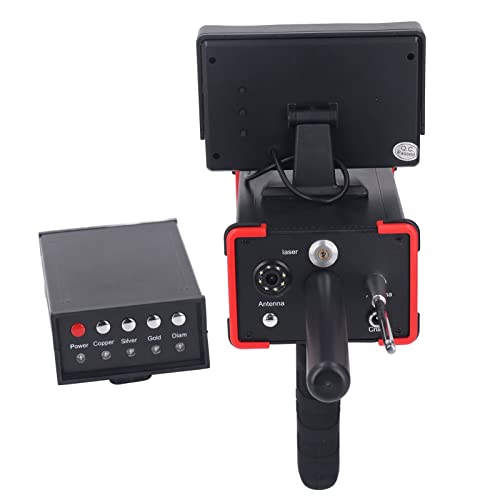 MasYosh HD LCD -Bildschirm Unterirdischer Metallscanner Finder Einstellen der Tiefenfarbe Nachtsicht Metall Detektor (EU -Stecker) von MasYosh