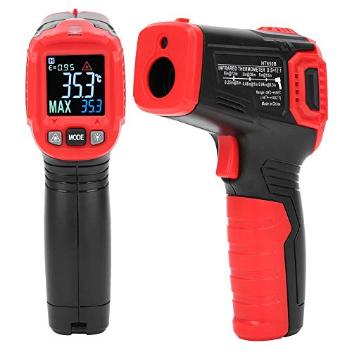 MasYosh HT650B Industrial Digital Infrarot -Thermometer Nichtkontakt IR -Temperaturtester –30 ℃ ~+550 ℃/‑22 ℉ ~+1022 ℉ von MasYosh