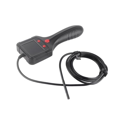 MasYosh Industrielles Endoskop, 2,4 -Zoll -IPS -HD -Bildschirm 1080p Handheld BoresCope Inspection Camera mit Ergonomischem Griff, für die Automatische Reparaturpipeline (5m/196,9 Zoll Kabel (0–5m von MasYosh