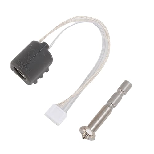MasYosh Keramikheizungsblock -Kit, 300 ℃ Hohe Temperaturfeste Silikonhülle mit 0,4 Mm Gehärteter Stahldüse, Schneller Ersatz für 3 Max Combo 3D -Drucker von MasYosh