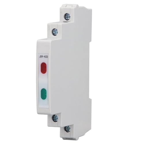 MasYosh LED -Schienenanzeige, DIN -Schienenhalterungsmontage Multifunktionales Signallicht mit Miniaturdesign für Leistungsverteilungsboxen CNC Drehmaschine AC DC von MasYosh