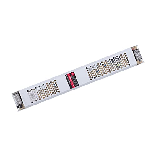 MasYosh LED -Stromversorgung, Ultra -dünne Aluminiumlegierung mit 400 W 24 V 16,7a mit Wärmeableitungslochdesign für LED -Lichtkästen und Beleuchtungsausrüstung von MasYosh