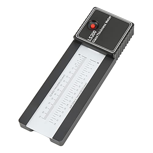 MasYosh Laserglasdicke, Doppelschicht Isoliertes Glasmessmesser mit Klarer Skala für Einschicht 2 Glas 1 Hohlraum 3 Glas 2 Hohlraum MasYosh Laserglasdicke, Doppelschicht Isoliertes Glasmessmesser mit Klarer Skala für Einschicht 2 Glas 1 Hohlraum 3 Glas 2 Hohlraum von MasYosh