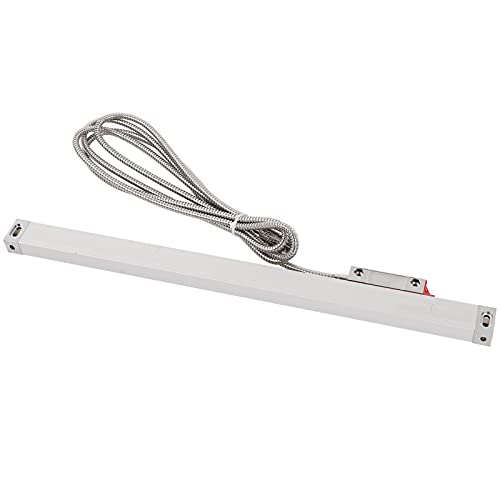 MasYosh Linear -Skala -Encoder, Edelstahl -Metallschlauch -Hochtemperaturdruckwiderstand mit 5 & mgr; M Genauigkeit für Drehmaschine, 5VDC -Eingang -Kabel (650) von MasYosh