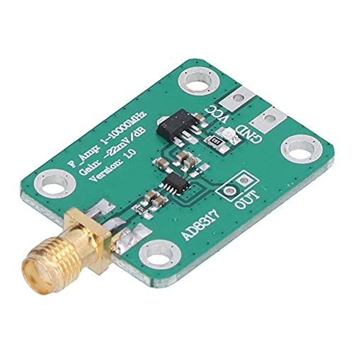 MasYosh Logarithmischer Detektor, AD8317 CHIP RF -Leistungsmesser 1m 10000 MHz mit Gleichspannungsausgang für RF -Signalerkennungssignalmessung von MasYosh