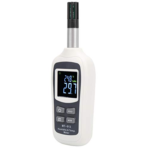 MasYosh MT 913 Mini -Thermometer Hygrometer, LCD -Feuchtigkeitsmesser mit Hoher Empfindlichkeitssensor für den Hausgebrauch Im Innenbereich Im Innenbereich MasYosh MT 913 Mini -Thermometer Hygrometer, LCD -Feuchtigkeitsmesser mit Hoher Empfindlichkeitssensor für den Hausgebrauch Im Innenbereich Im Innenbereich von MasYosh