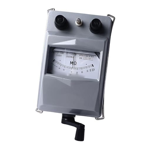 MasYosh MegoHmmeter -Isolationstester Aluminium Fall Elektronischer Isolationswiderstand 2500V MasYosh MegoHmmeter -Isolationstester Aluminium Fall Elektronischer Isolationswiderstand 2500V von MasYosh