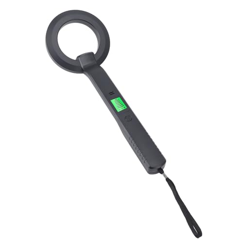 MasYosh Metalldetektor, Hochempfindlichkeit LCD -Display mit Schallvibrationsalarm 360 Grad Gold Finder für die Aufdeckung Verbotener Elemente von MasYosh