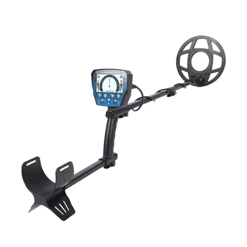MasYosh Metalldetektor, Verbesserter Analoge Zeiger mit 4,3 -Zoll -LCD -Hintergrundleuchtungsbildschirm 3 Modi, 10 Zoll wasserdichte Suchspule für die Schatzsuche, mit Einstellbarer von MasYosh