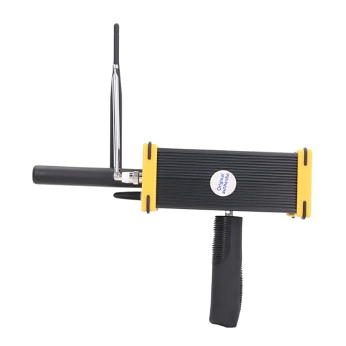 MasYosh Metalldetektor Hoher Empfindlichkeit 15m Tiefe 1000m Bereich Handheld Unterirdischer Goldfinder mit Licht 100–240 V (EU -Stecker) von MasYosh