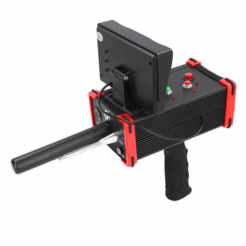 MasYosh Metalldetektor Professional Unterirdischer Goldscanner HD LCD Treasure Finder Nacht Viewing Scanning (EU -Stecker) von MasYosh