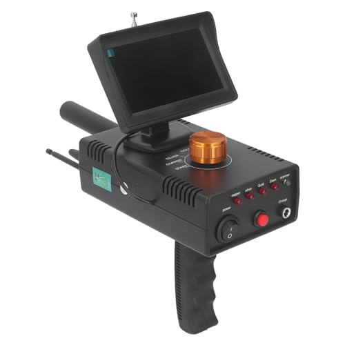 MasYosh Metalldetektor Professioneller Scanner Untergrund DEILTECT Identifizieren Sie den Objekt -Locator HD -Bildschirm Goldschatzfinder 100‑240V (EU -Stecker) von MasYosh