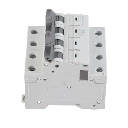 MasYosh Miniatur-Leistungs Schalter, 4P DC 1000V 63A mit Überlast Schutz und Anzeige Fenster für Photovoltaik-Motor Batterie Heim Dekoration von MasYosh