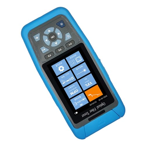 MasYosh Optisches Zeitbereich Reflekto Meter OTDR 1310nm Einzel Wellenlängen-Glasfaser Tester 22dB Leistungs Messer (EU -Stecker) von MasYosh
