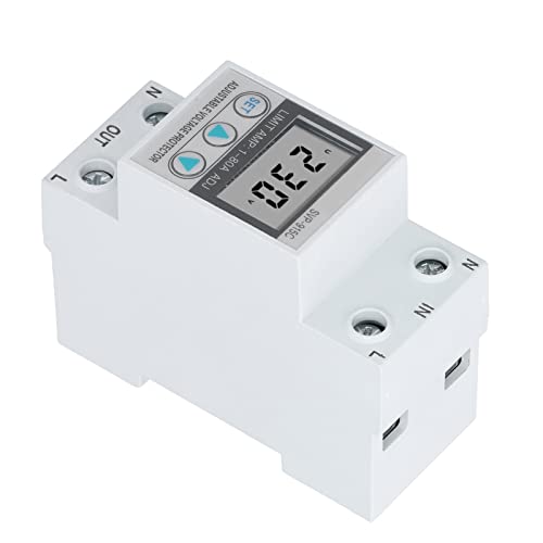 MasYosh Over Unter Spannung Beschützer ABS Einstellbarer Wiederherstellungswert Intelligent Elektronisches Gerät von MasYosh