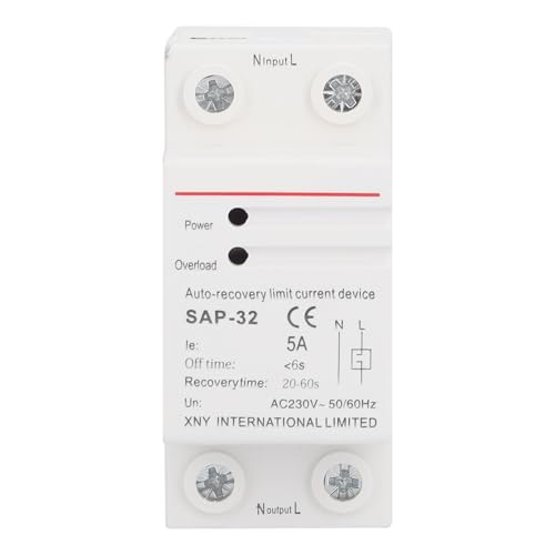 MasYosh Over Unter Spannungsschutz Geräte Strom Automatischer Wiederherstellungsrelais -Beschützer 230 V SAP -32 MasYosh Over Unter Spannungsschutz Geräte Strom Automatischer Wiederherstellungsrelais -Beschützer 230 V SAP -32 von MasYosh