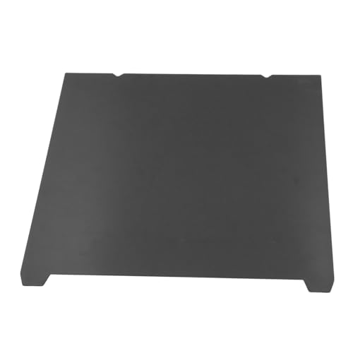 MasYosh PEI -Build -Platte, Doppelseitige Glatte Strukturierte 3D -Druckerplattform mit Schraubenpositionierungsloch, Schwarze Gefrostete Oberfläche für K1 Max 315x310mmmm von MasYosh