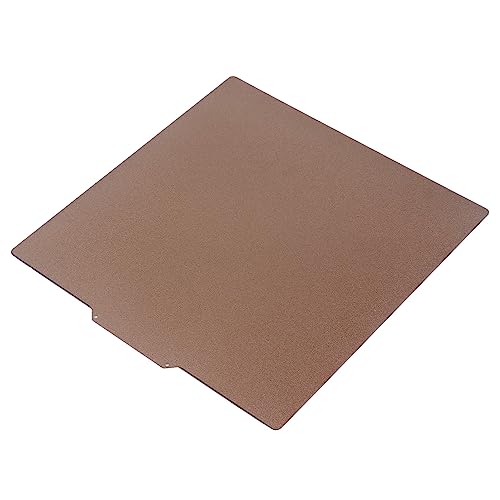 MasYosh PEI Spring Stahlbettplattform, Doppelseitige Magnetische Buildplatte mit Hoher Temperatur für Anet E12 E16 A8PLUS ET5 Artillerie SW X1 3D -Drucker 300 X 300 Mm von MasYosh