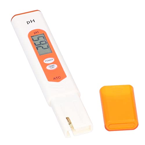 MasYosh PH -Tester Hoher Genauigkeit, Wasserdichtes Digitales PH -Messgerät mit ATC -Temperaturkompensation für Aquarien Swimmingpools Labors von MasYosh
