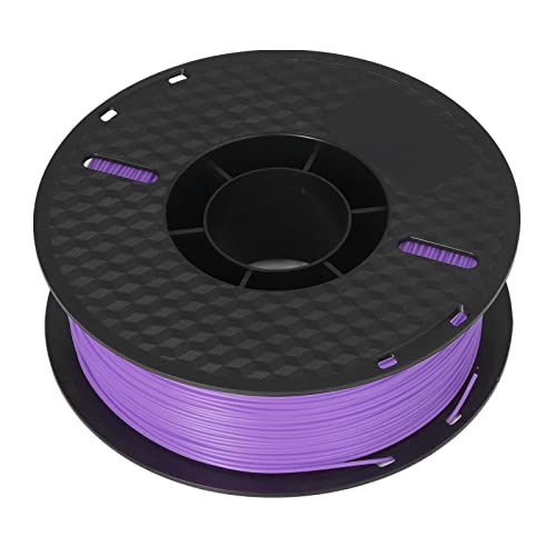 MasYosh PLA, 1,75 Mm 3D -Drucker -Filament 1 Kg Spool mit Starker Zähigkeit mit Geringer Schrumpfung, Hoher Genauigkeit Rauchloser Druckverbrauchsmaterialien für FDM 1,75 Mm 3D -Drucker (Lila) von MasYosh