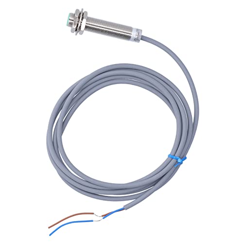 MasYosh Proximity -Schalter Wasserdicht mit Hoher Genauigkeit Kapazitiver Proximity -Schaltermodul mit Dichtungmutter für Metallpapier AC90-250V (BEM12-02-AB) von MasYosh
